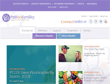 Tablet Screenshot of fertility-news.rmact.com